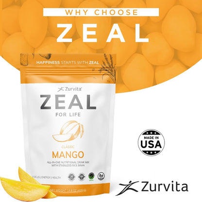 Zurvita Zeal for Life Wellness Drink Mix