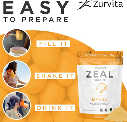 Zurvita Zeal for Life Wellness Drink Mix