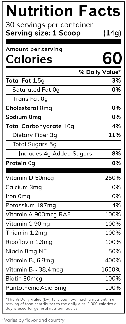 Zurvita Zeal for Life Wellness Drink Mix