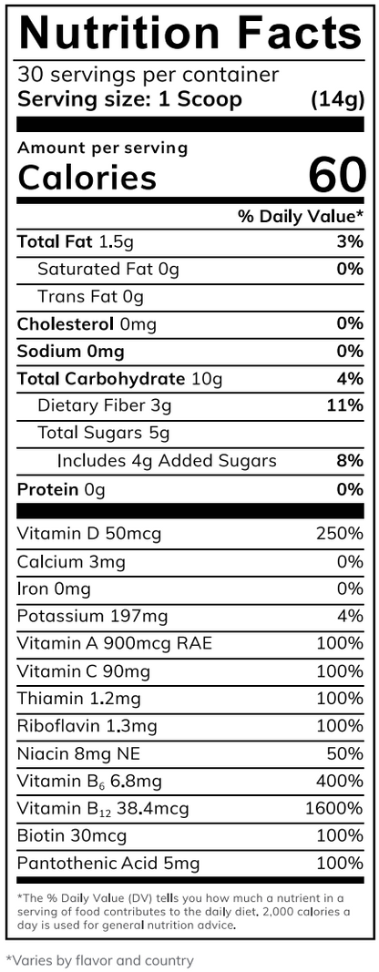 Zurvita Zeal for Life Wellness Drink Mix